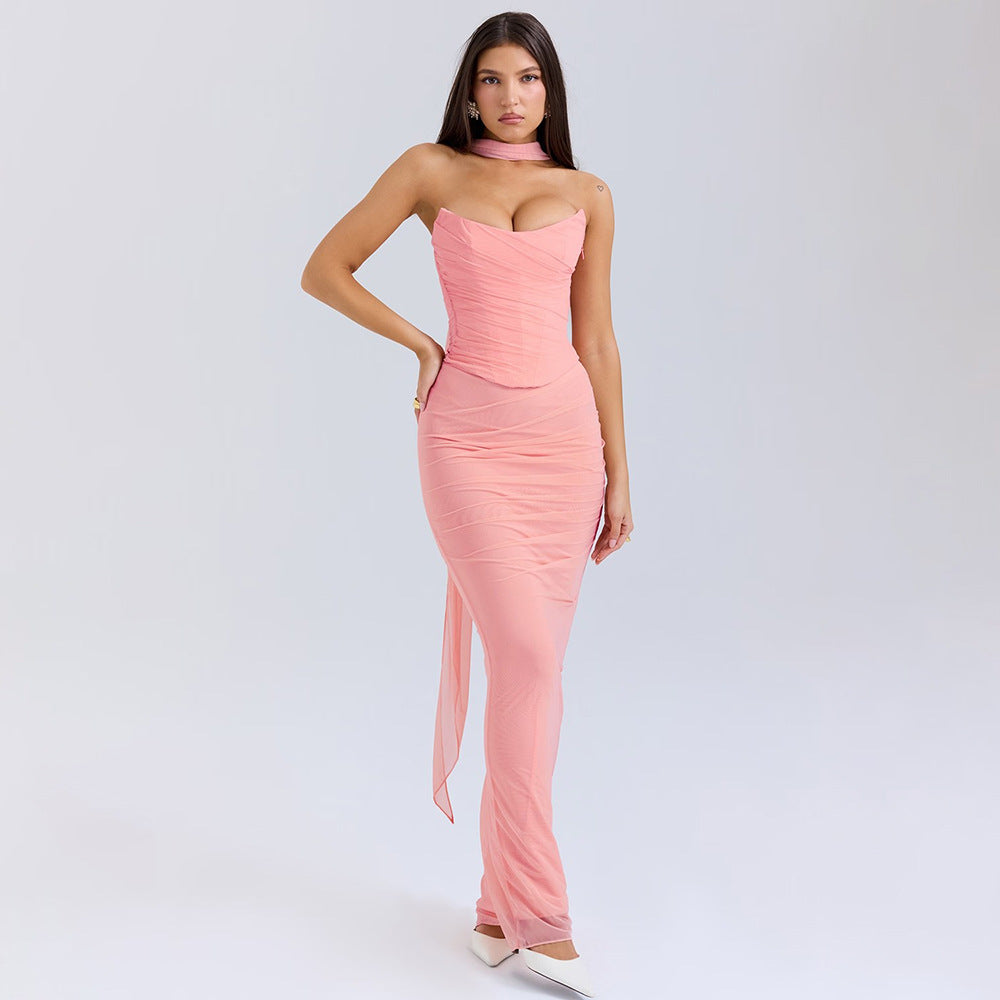 Strapless Maxi Dress