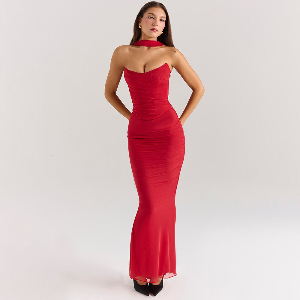 Strapless Maxi Dress