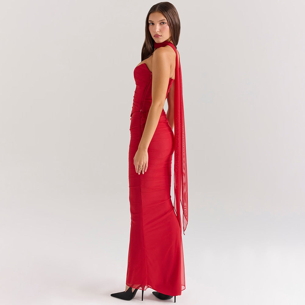 Strapless Maxi Dress