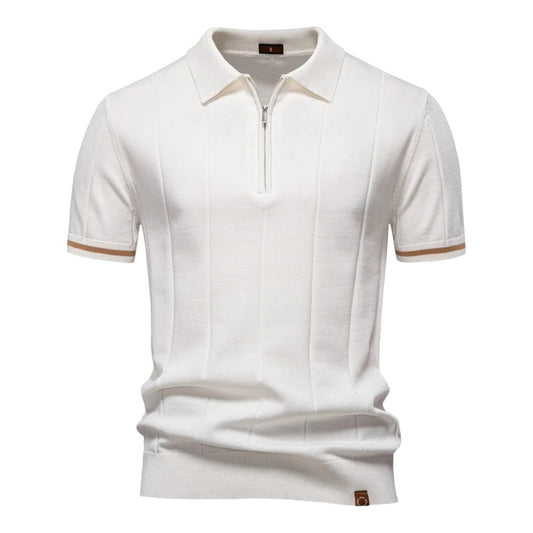 Zip Collar Polo