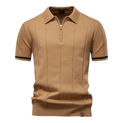 Zip Collar Polo