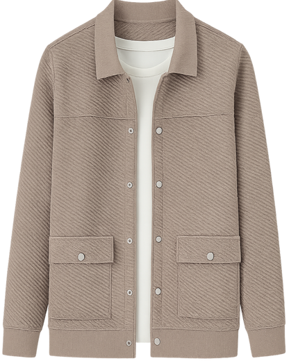 High Detail Knitted Overshirt