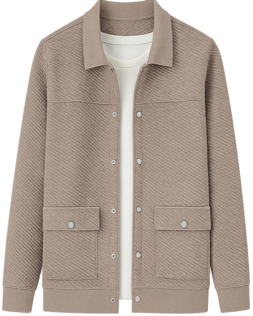 High Detail Knitted Overshirt