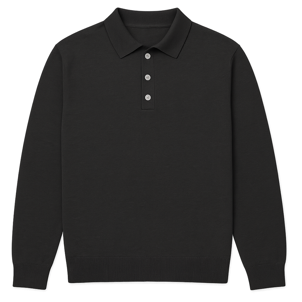 Long Sleeve Polo Shirt