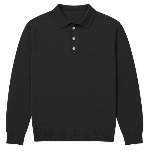 Long Sleeve Polo Shirt