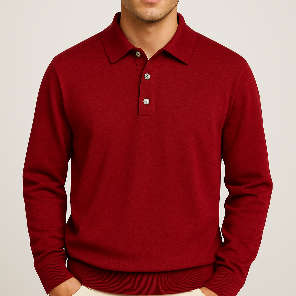 Long Sleeve Polo Shirt