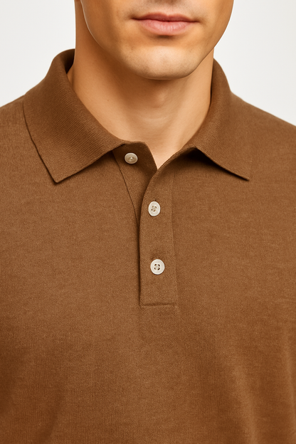 Long Sleeve Polo Shirt