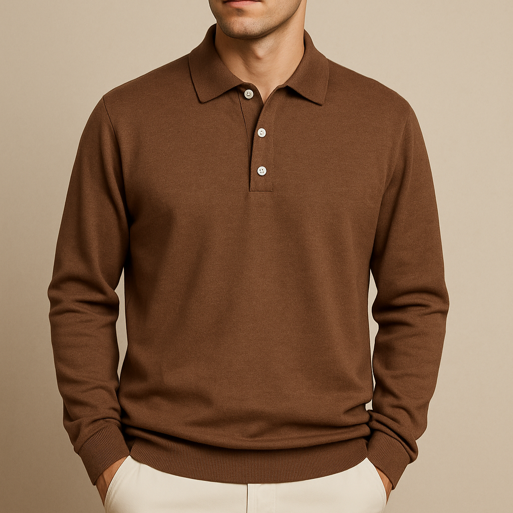 Long Sleeve Polo Shirt