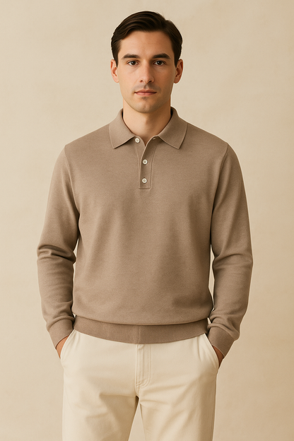 Long Sleeve Polo Shirt