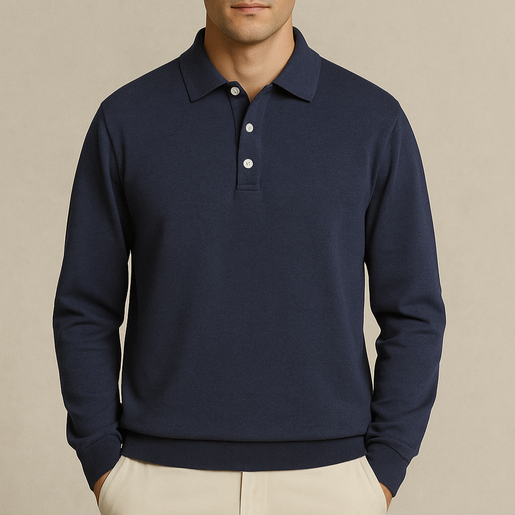 Long Sleeve Polo Shirt
