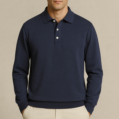 Long Sleeve Polo Shirt