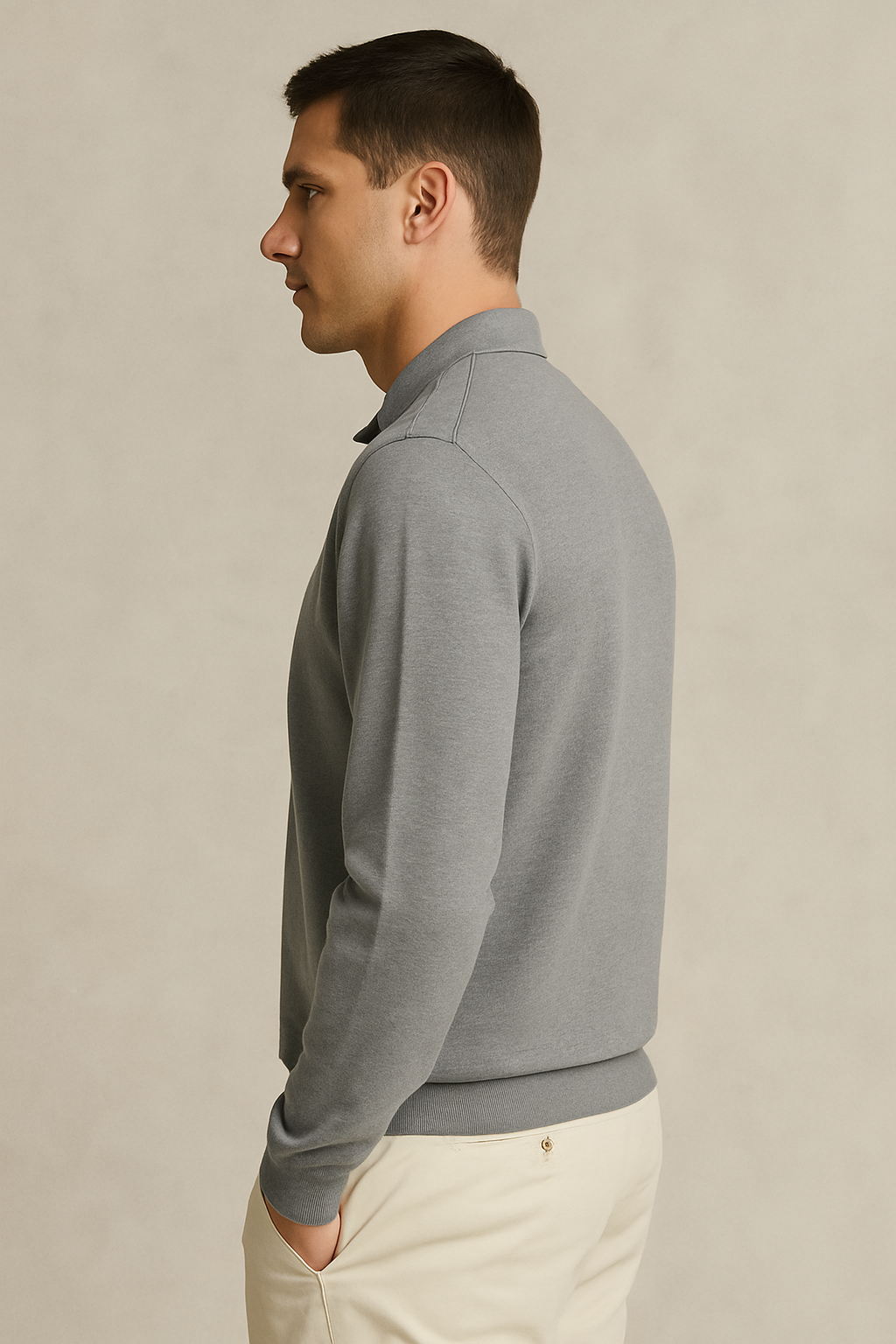 Long Sleeve Polo Shirt