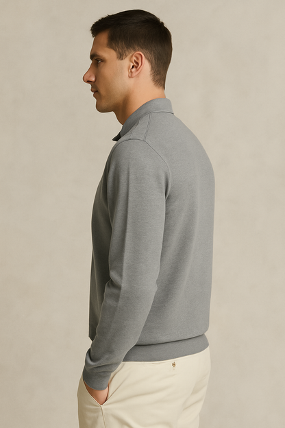 Long Sleeve Polo Shirt