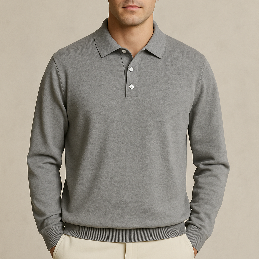 Long Sleeve Polo Shirt