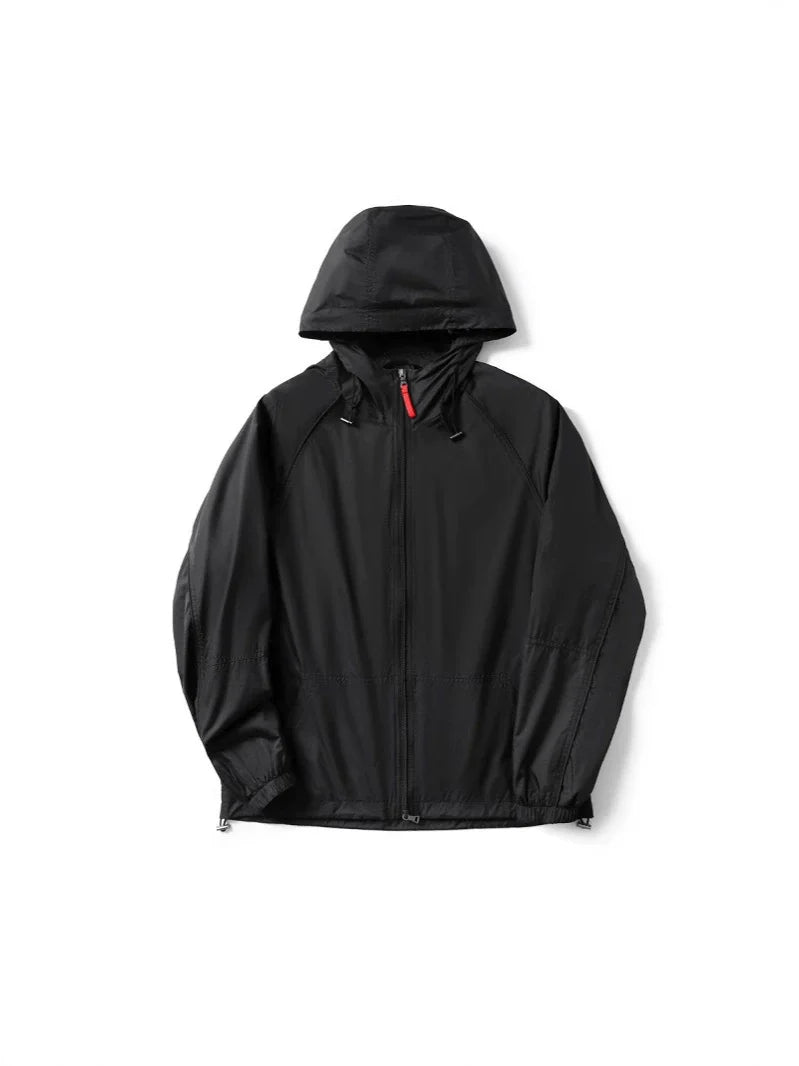 Minimalist Lightweight Hooded Jacket