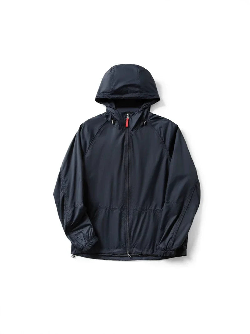 Minimalist Lightweight Hooded Jacket