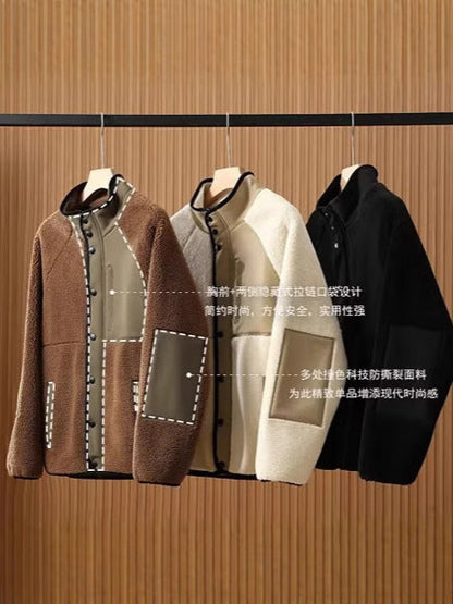 Two-Tone Fleece Jacket