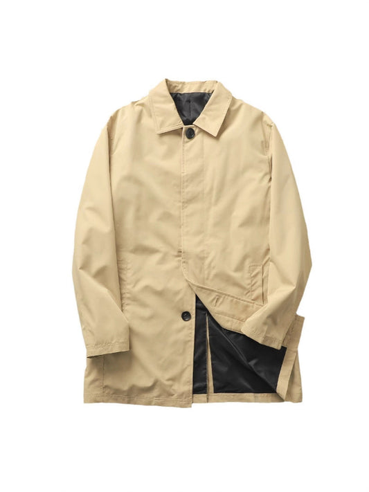 Classic Minimalist Trench Jacket