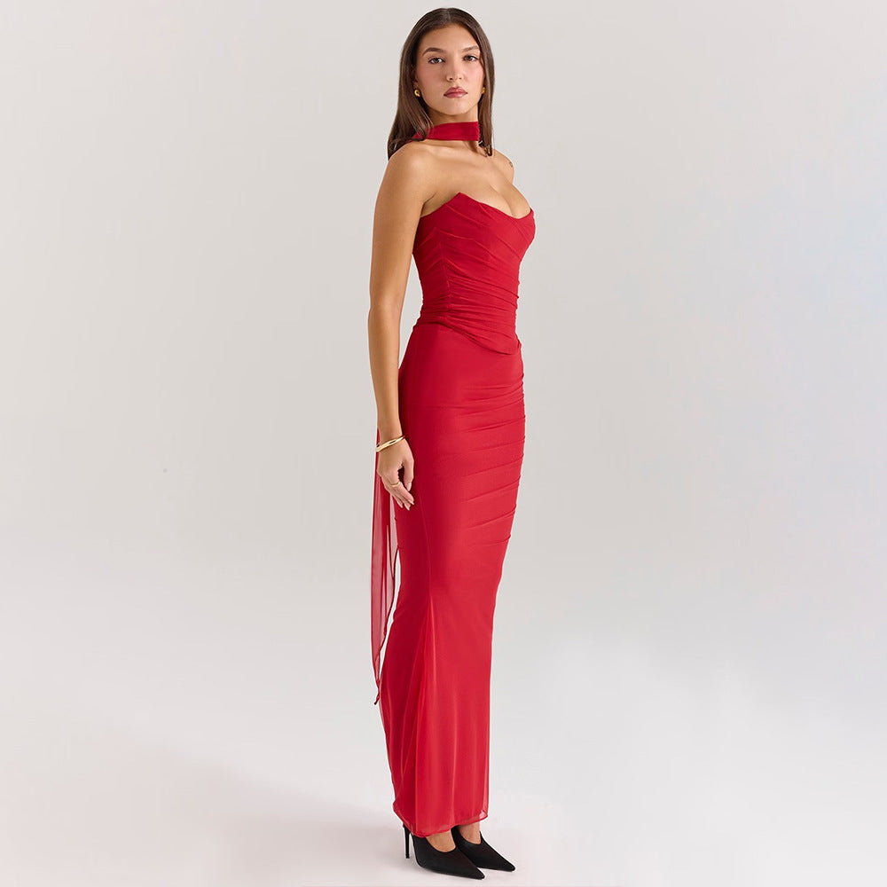 Strapless Maxi Dress