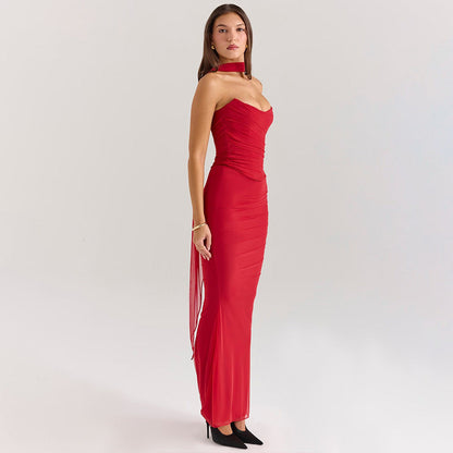 Strapless Maxi Dress