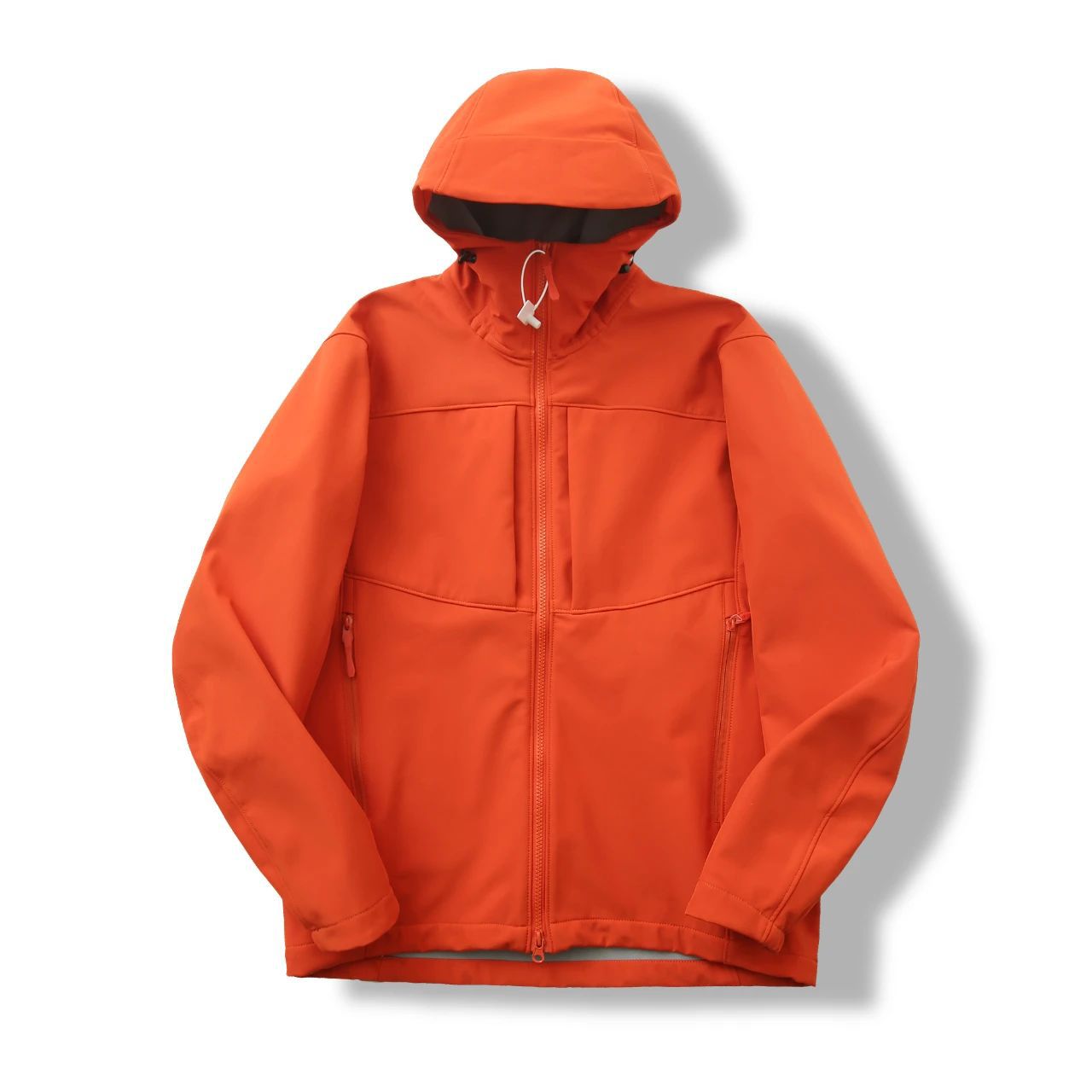 Minimalist Fleece-Lined Hooded Jacket
