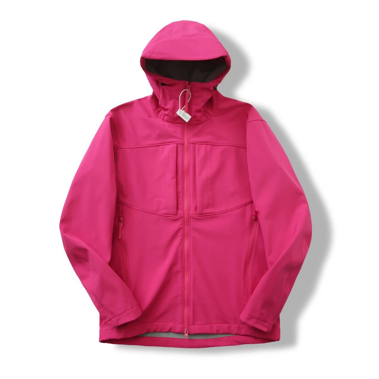 Minimalist Fleece-Lined Hooded Jacket