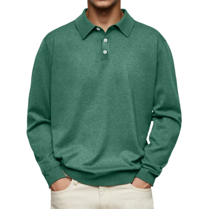 Long Sleeve Polo Shirt