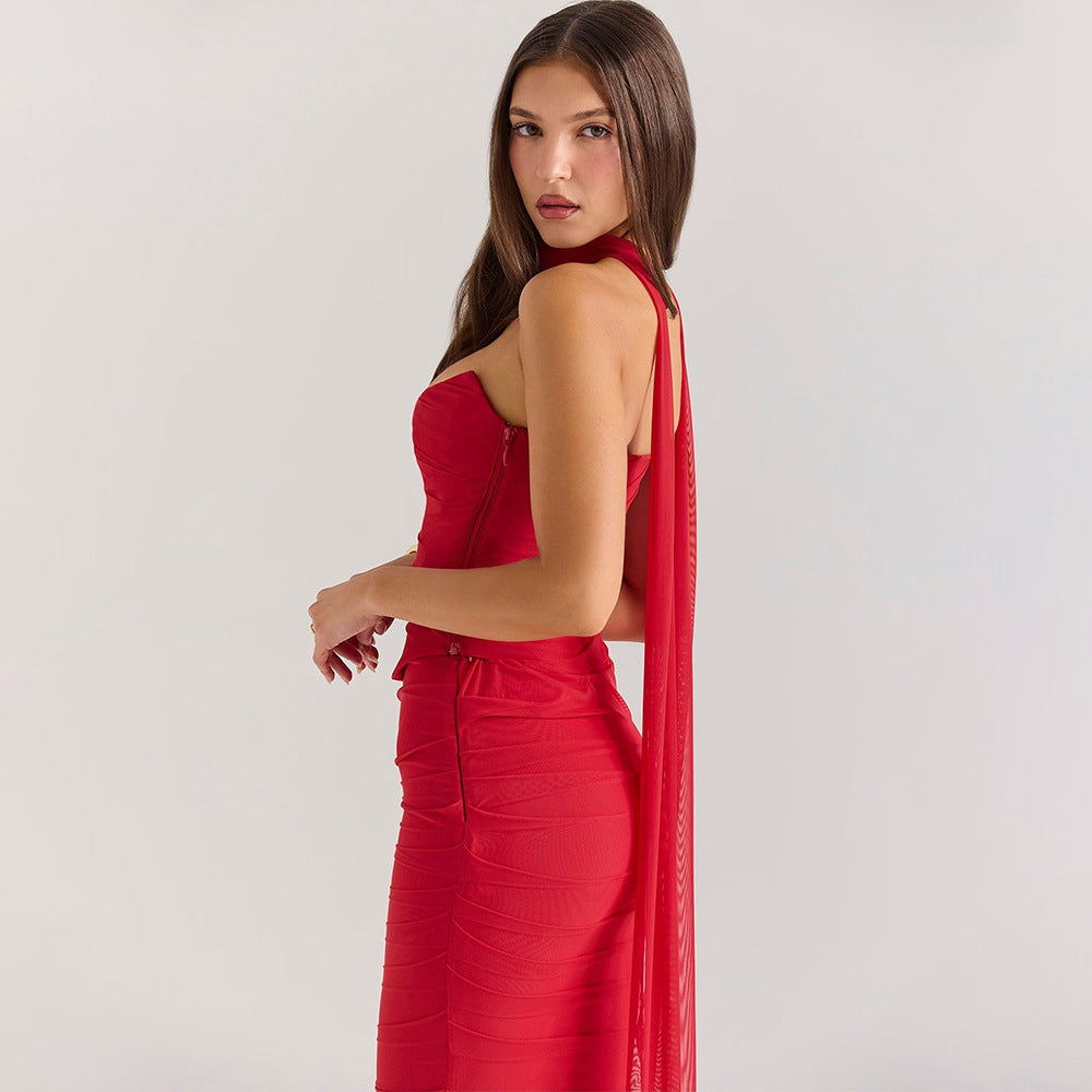 Strapless Maxi Dress