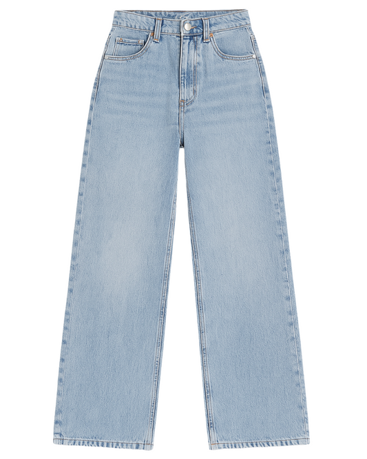 Low Rise Wide Leg Jeans