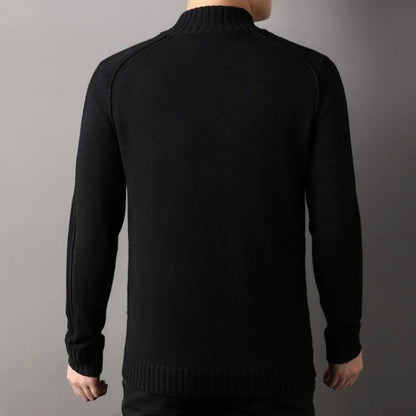 Premium Double-Zip Slim-Fit Cardigan