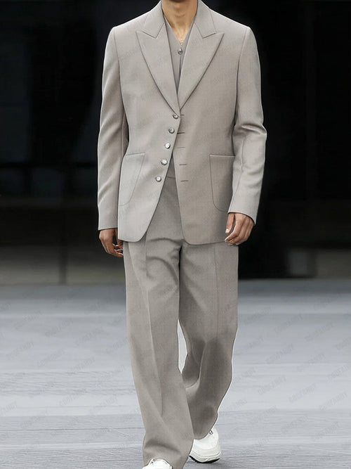 Business Casual Blazer Pants Matching Set