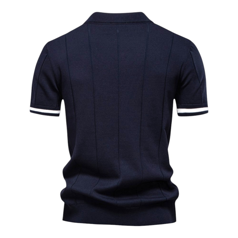Zip Collar Polo