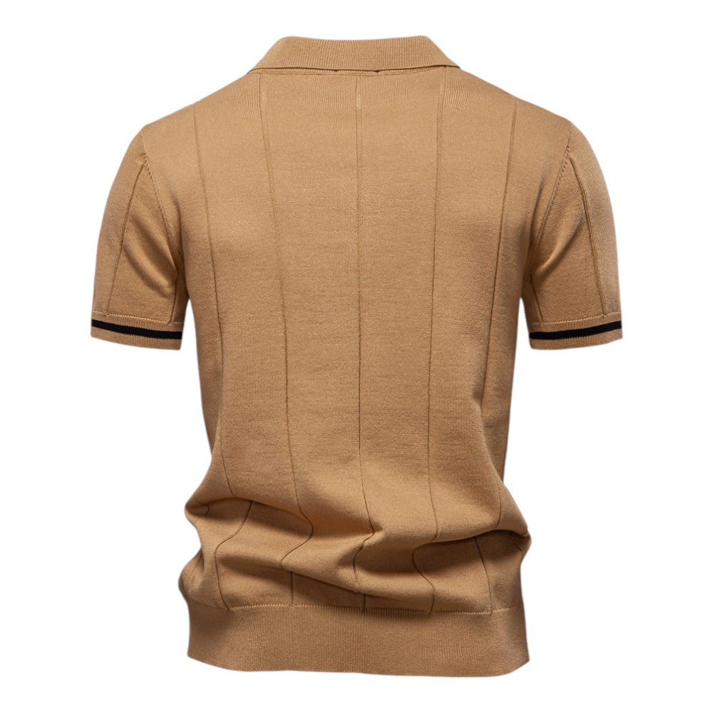 Zip Collar Polo
