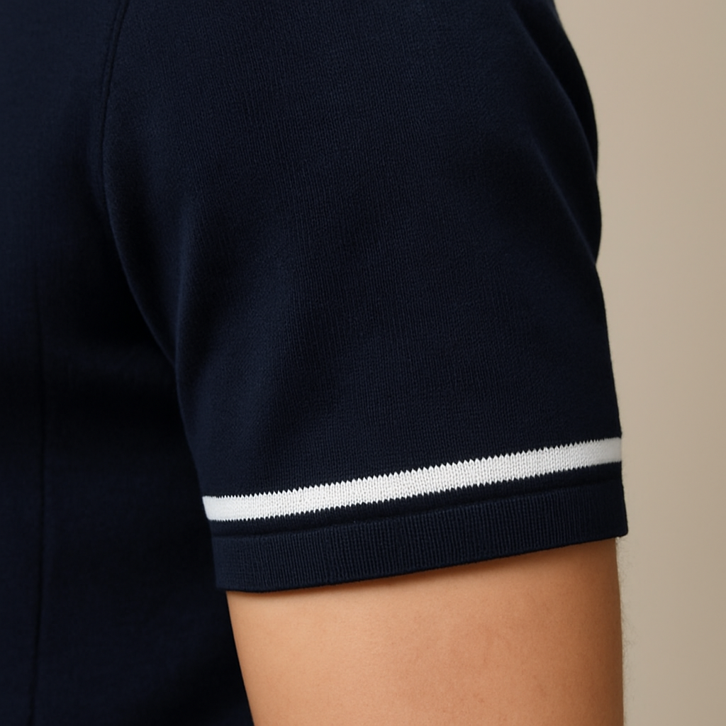 Zip Collar Polo