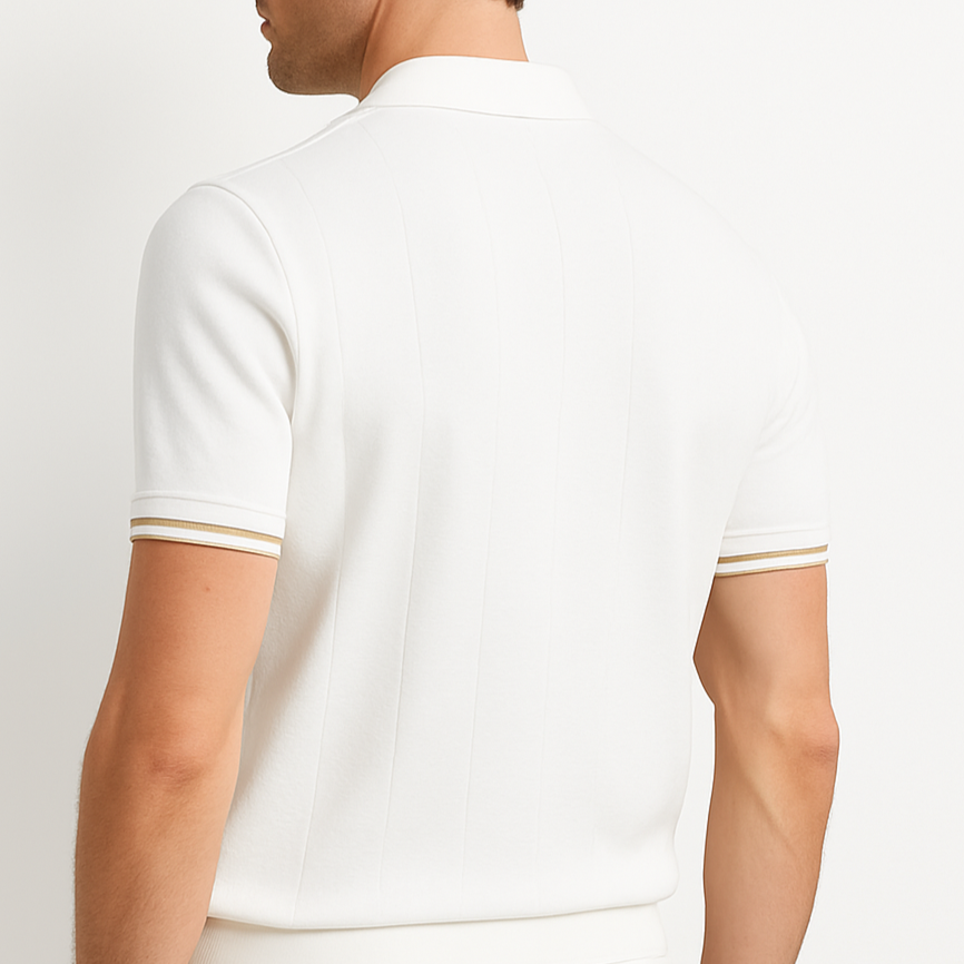 Zip Collar Polo