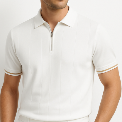 Zip Collar Polo